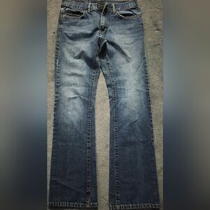 Calvin Klein Women's Bootcut Jeans in Blue